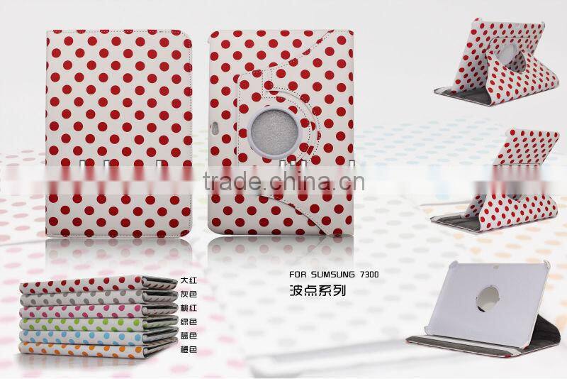 mini rotating for ipad 2/3 leather bag