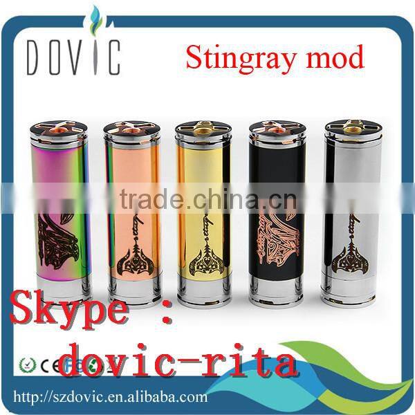 Newest alibaba express rainbow/ss/black/copper /brass colorful stngray mod in store