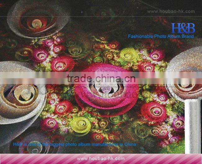 H&B high quality acrylic black wedding photo album