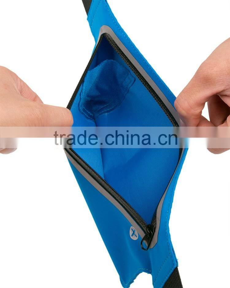 hot sale colorful sport waterproof waist bag running belt for women and men