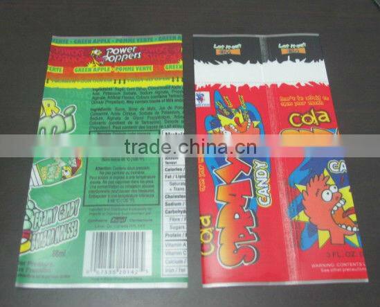 PVC Cling Film For Beverage Bottle Label