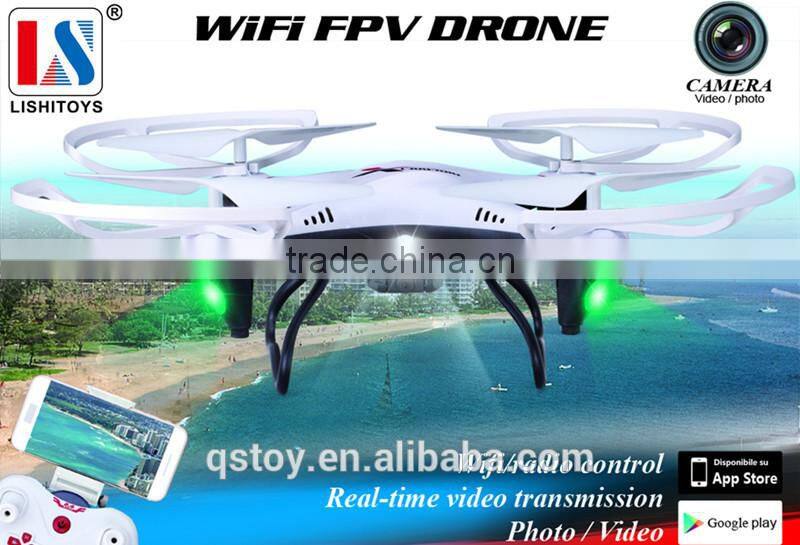 HOT SELL!L6039w 4ch gyro wifi control rc quadcopter 3d fly aircraft hd camera fpv drone fpv