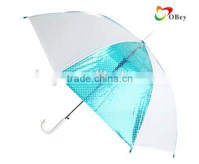 42" ARC Automatic Open Alternate Clear Umbrella