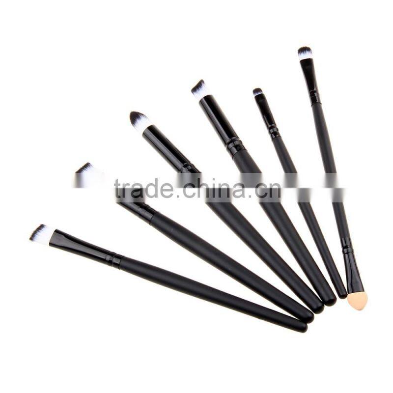6pcs Makeup Eyeshadow Nose Shadow Smudge Brush Set Makeup Tools Kit