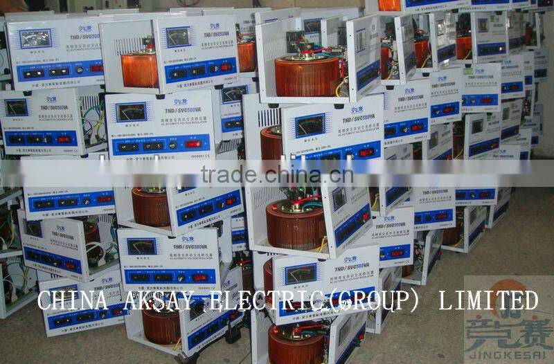 2016 New SVC 10kva Single Phase Automatic AC Voltage Stabilizer Regulator Transformer for Home from YueQing Factory
