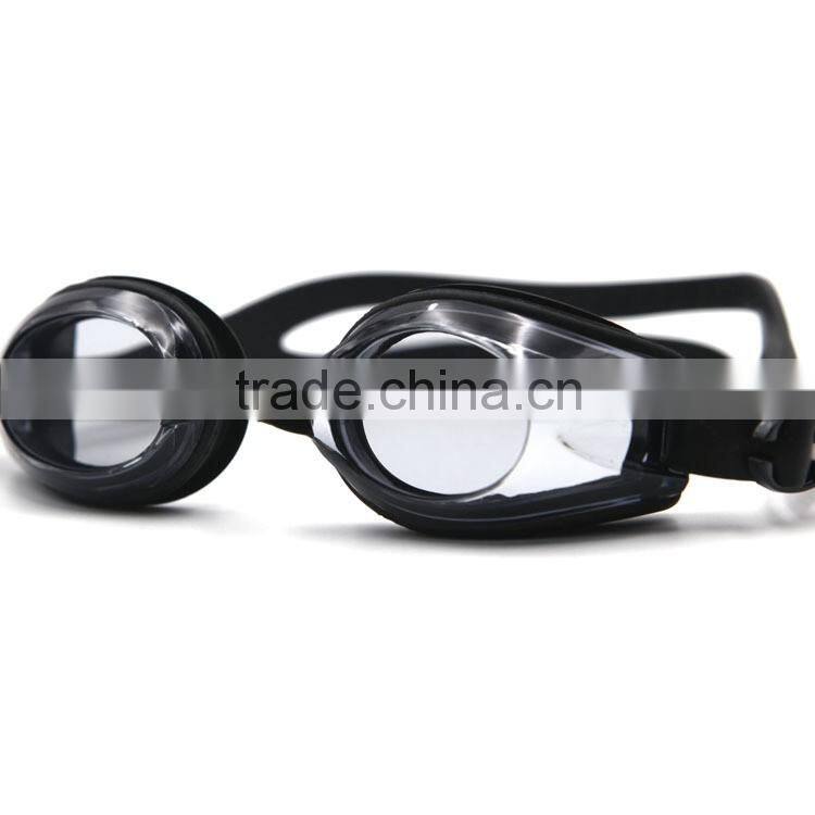 Full silicone one piece waterproof high performance custom swimming goggle