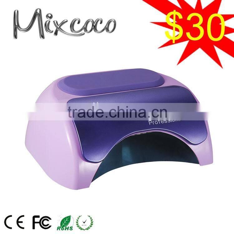 2016 Shenzhen Manicure machine CCFL Nail LED UV Lamp 48w CCFL LED Nail Lamp 2 Hands nail
