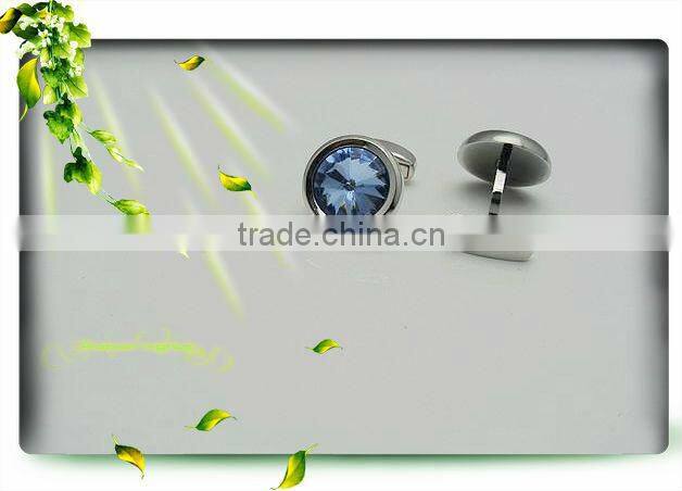 Wholesale 2013 Latest Fashion Cuff Links Jewelry blue elastic cufflinks