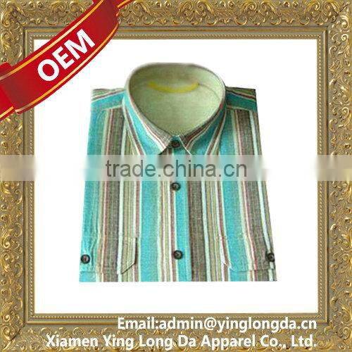 Most popular hot-sale combed cotton mens shirt