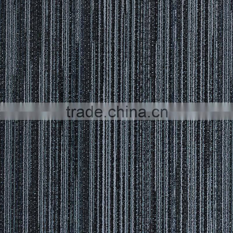 sound absortion function jacquard carpet floor tiles