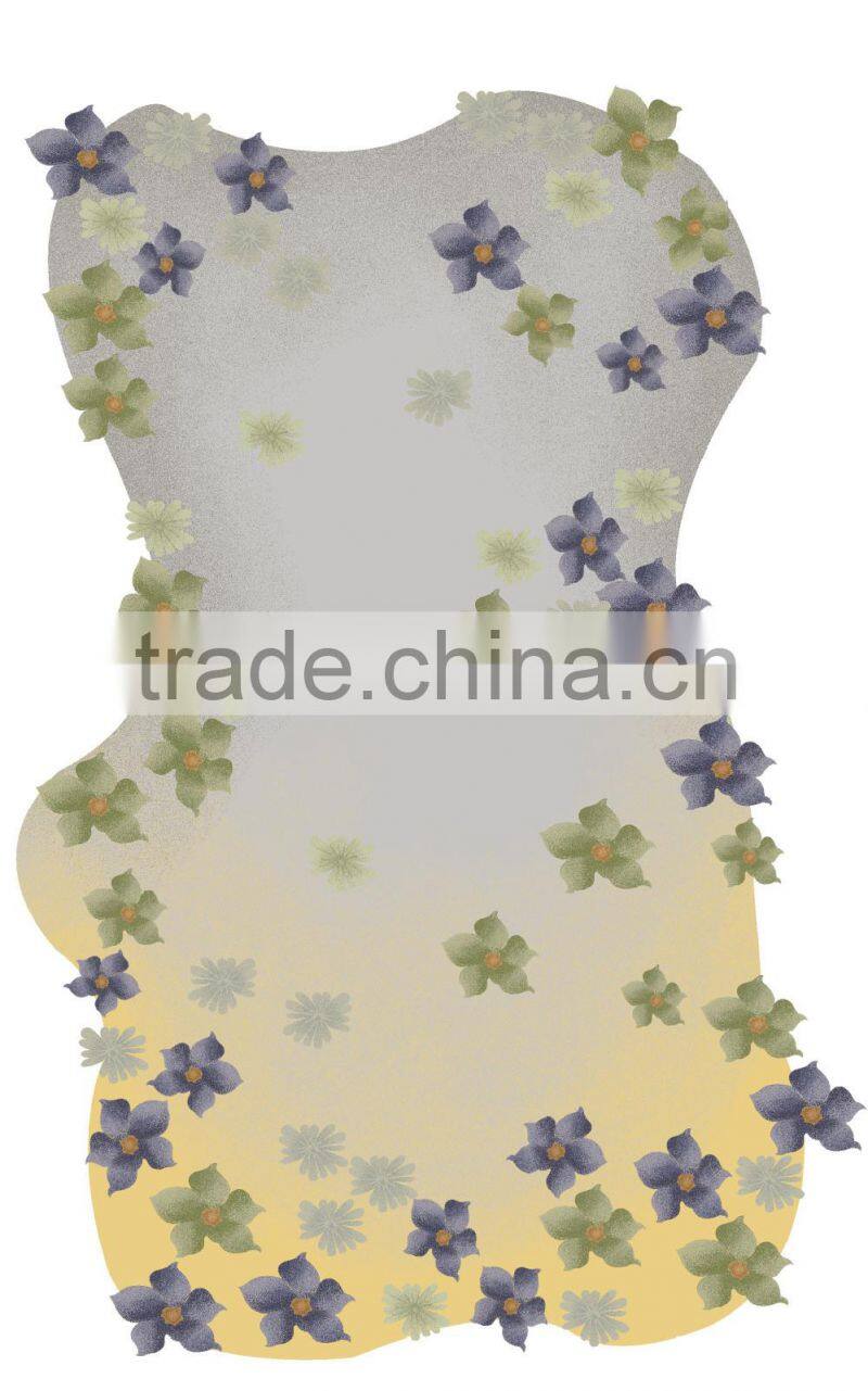 High quality modern home rug with 3D designs