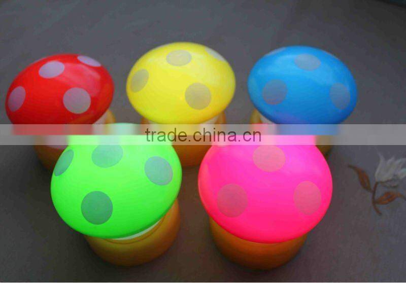 13000-15000MCD led touch light for night led mushroom light