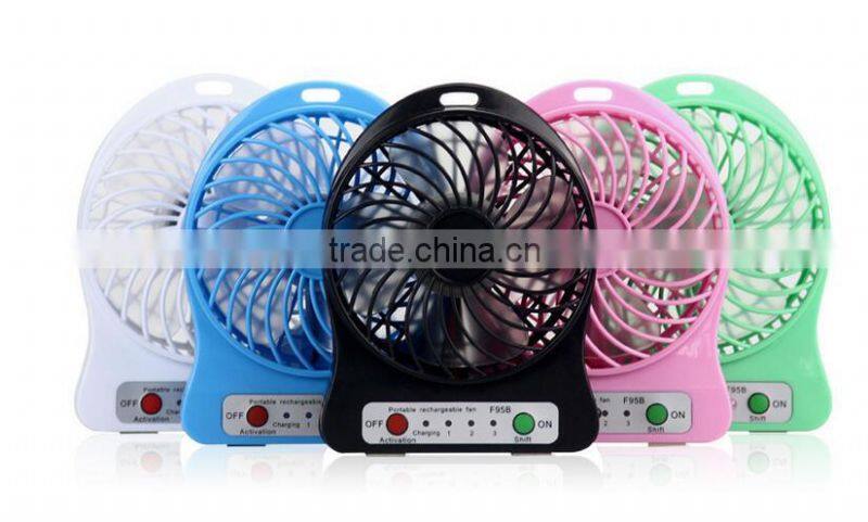 Mini Portable USB Desktop Cooling Desk Fan Computer Laptop Quiet Fan
