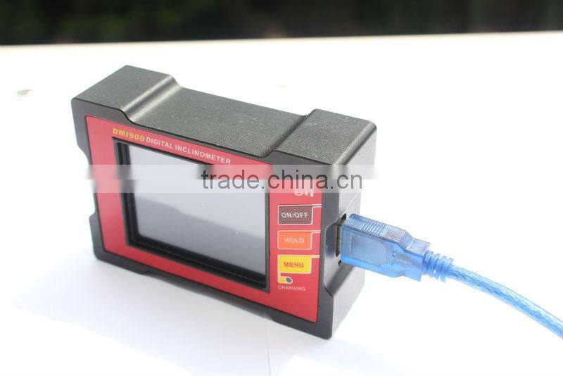 DMI810 High Precise TOUCH SCREEN MAGNET BASE SPIRIT LEVEL DIGITAL ANGLE GAUGE INCLINOMETER BOX With Better Resolution 0.001deg