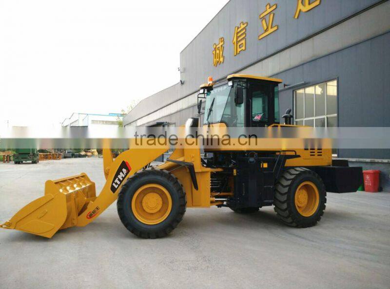 LTMA 2 ton 3 ton small wheel loader with Cummins engine