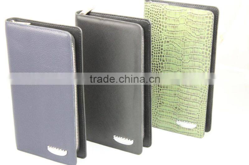 hot selling factory custom kind of genuine leather wallet for men