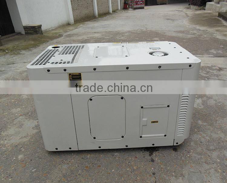 silent diesel generator 10kw 12.5kva