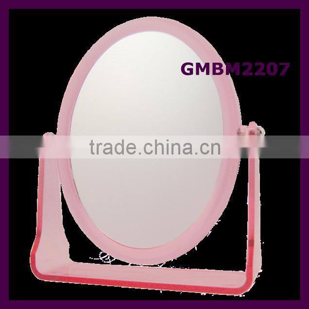Promotion plastic cosmetic makeup mirror