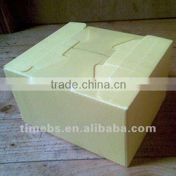 Folding corflute vegetable boxes