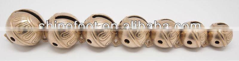 brass casting technical jingle bells for decoration