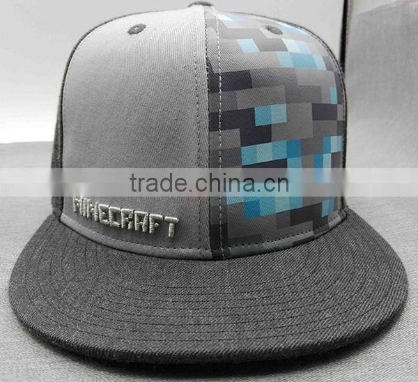Custom 5 Panel Snapback Caps Custom Hawaii Floral Printing Snapback Cap