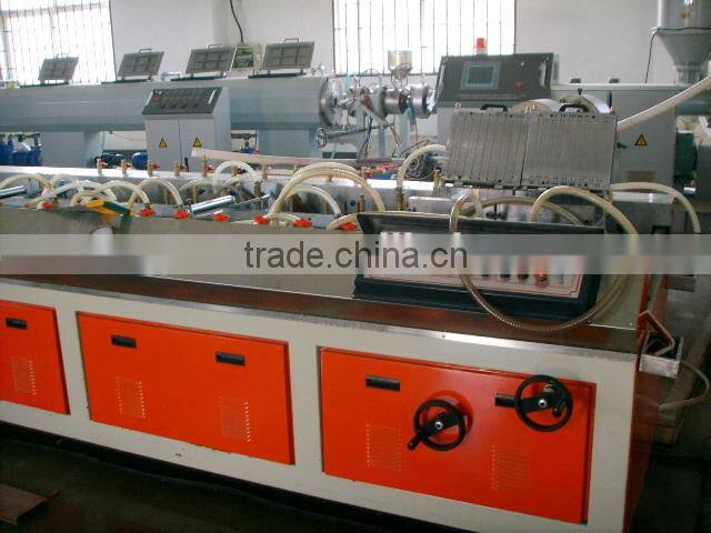 plastic wpc pvc profile machine extruder line