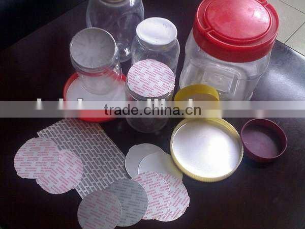 High quality PET HDPE induction aluminum foil packaging