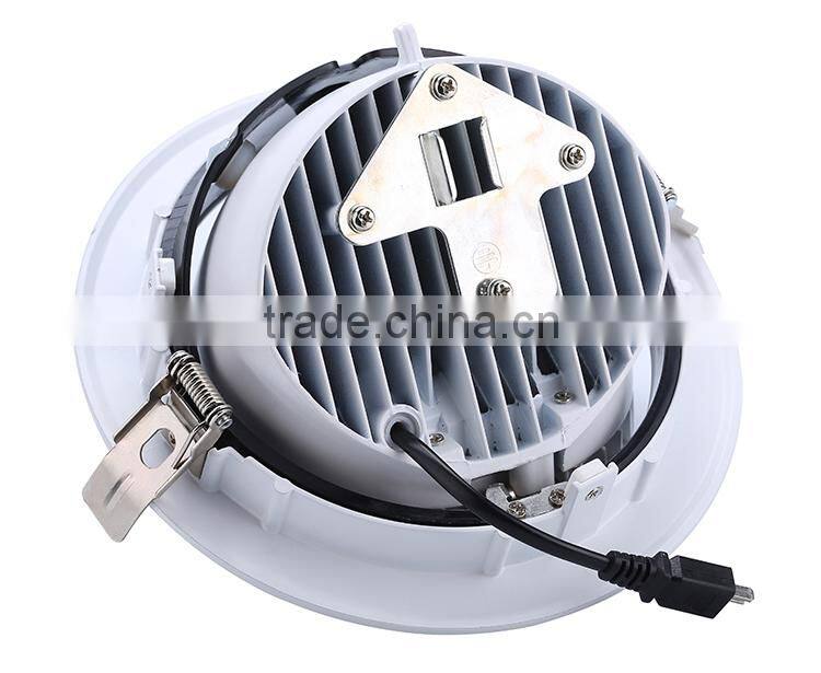 LED windows display downlight adjustable 38w led adjustable downlight