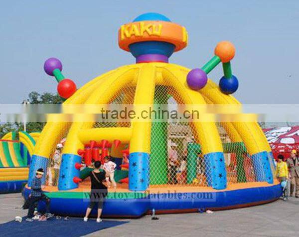 Hot sale customized big inflatable fun city
