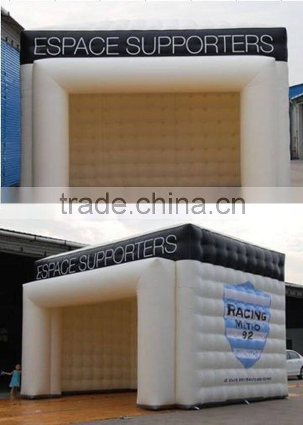 Qualified professional large inflatable cube tent