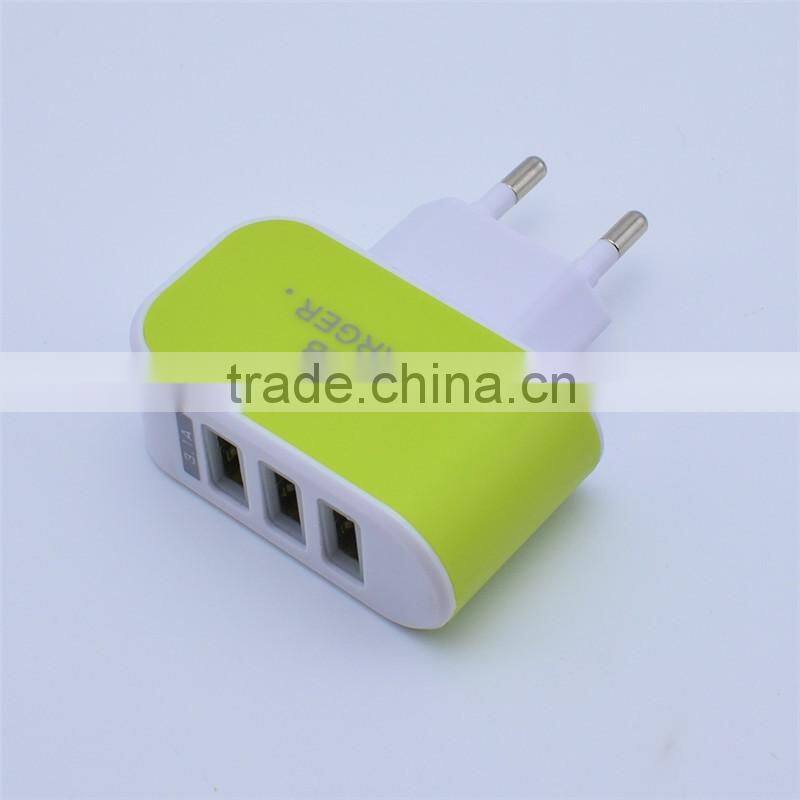 Universal New multi Usb Port travel charger,power adapter for phone tablet