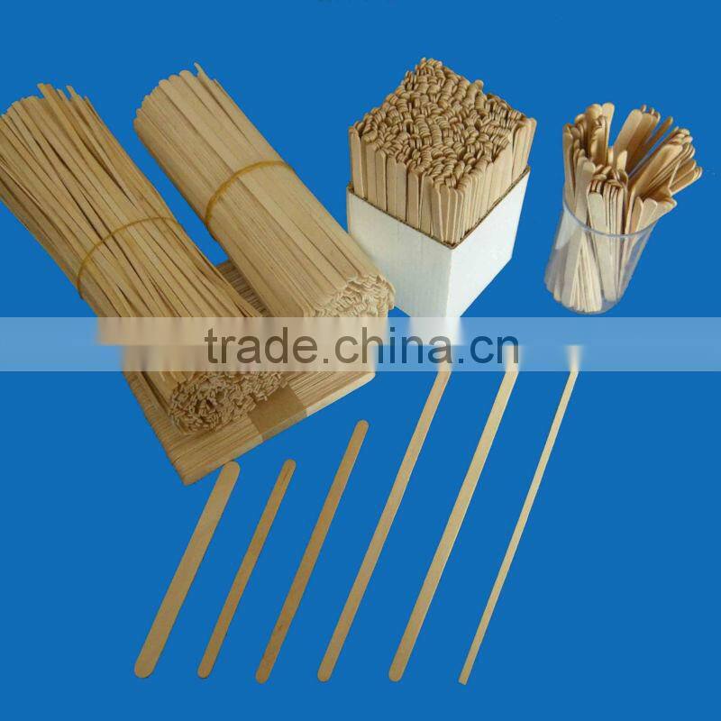 150mm wooden coffee stirrers