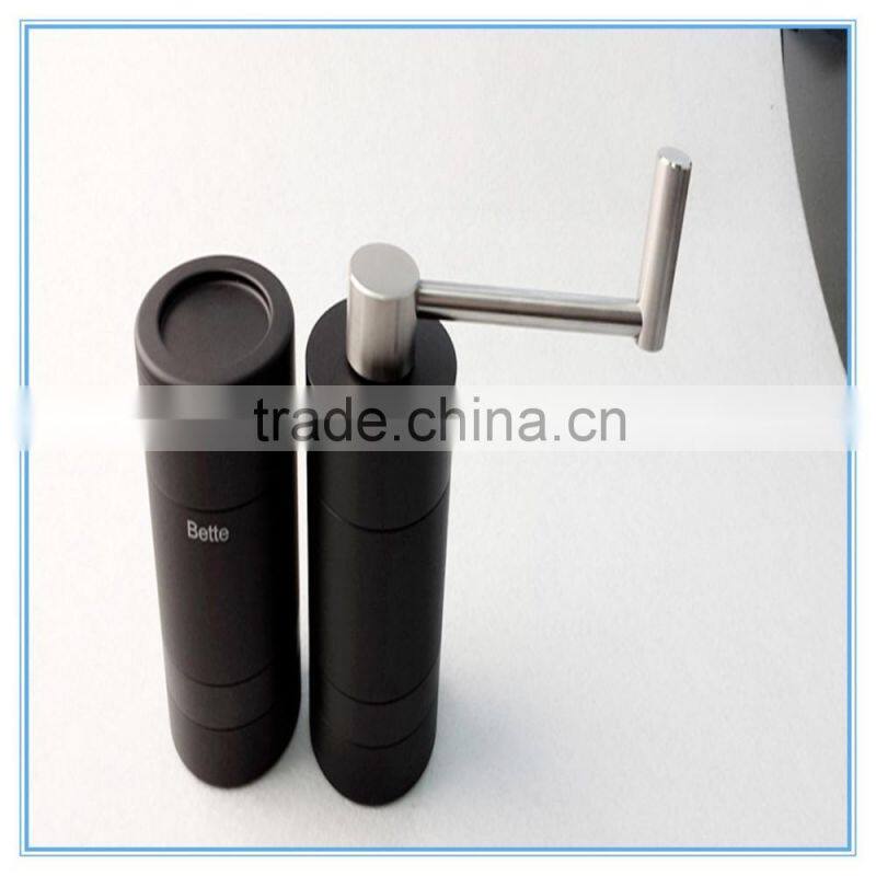 Online wholesale conical Burr Portable Coffee Mill Manual Coffee Grinder with stainless steel crank