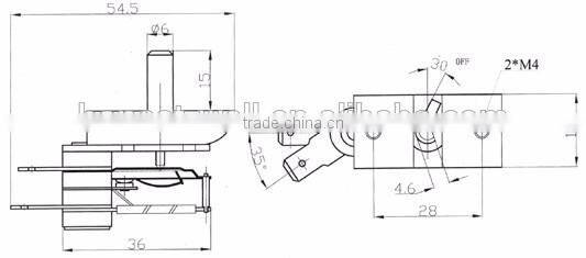 Adjustable KST thermostat
