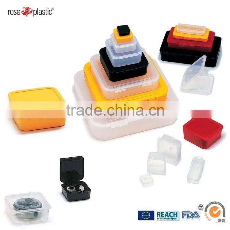 PP transparent PVC clear PE colored labelling or printing plastic packaging box for implant Consumer Box CB