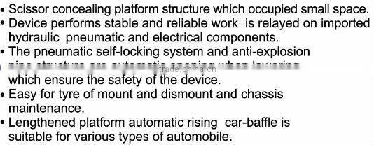 Torin BigRed 3.5 Ton Double Scissor Type Car Lift