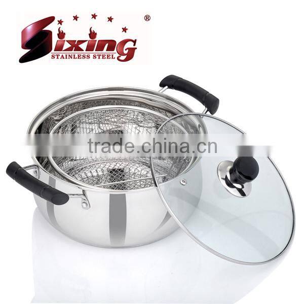 High Quality Stock Pot With Basket In Korea