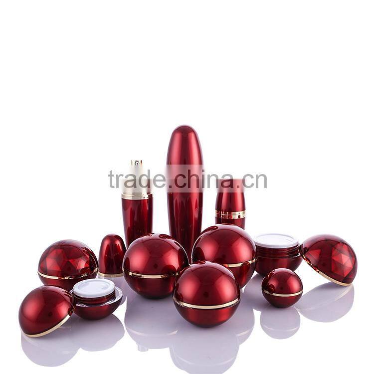 Jar supplier Acrylic Jar Hot Stamping Containers For creams