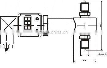 MPT761 4-20mA explosion proof differential pressure transmitter