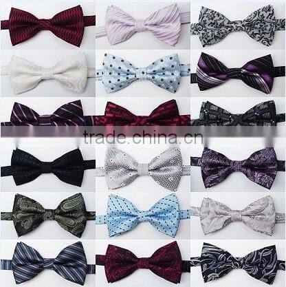 2016 Men's Fashion Tuxedo Classic Mixed Solid Color Butterfly Wedding Party Bowtie Bow Tie Pre Tied