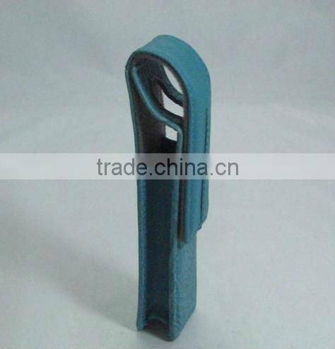 mini 100 leather color pencil bag for single pen