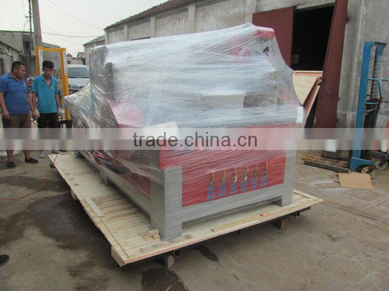 High effiency 3kw spindle motor linear guideway cnc router machine price usb control cnc wood carving machine