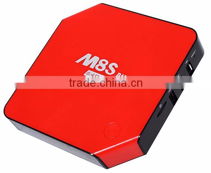 Original m8s plus Android Tv Box M8S+ Amlogic S905 Quad Core Media player m8s 2g/16G KODI