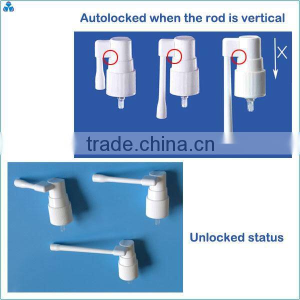 20ml Pharmaceutical HDPE Oral Spray Bottle, Screw Type Neck