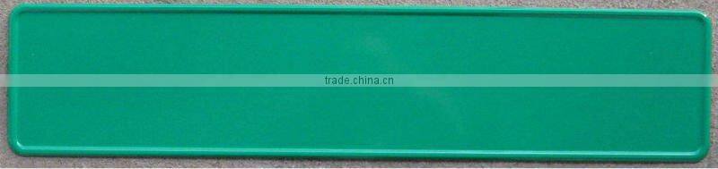 vehicle license plate