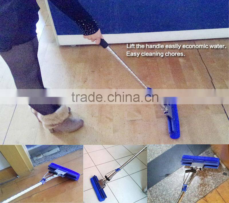 Hot selling sponge dust push easy cleaning mop