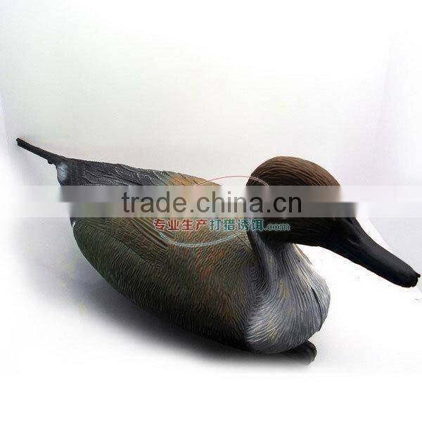 Plastic floating mandarin duck of hunting decoy