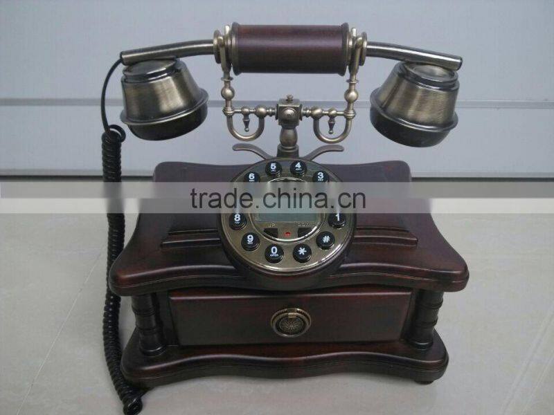 Antique Retro Corded Telephone Decorative Vintage Home Phone For Gift