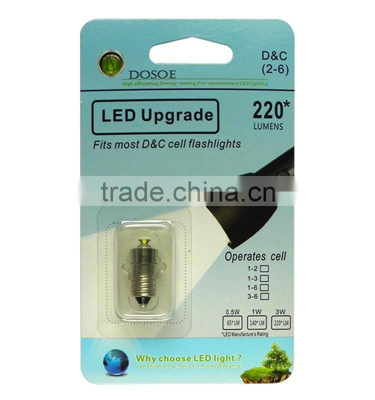 High Power Upgrade LED Bulb / Lamp for Flashlights Worklights Lanterns Torch
