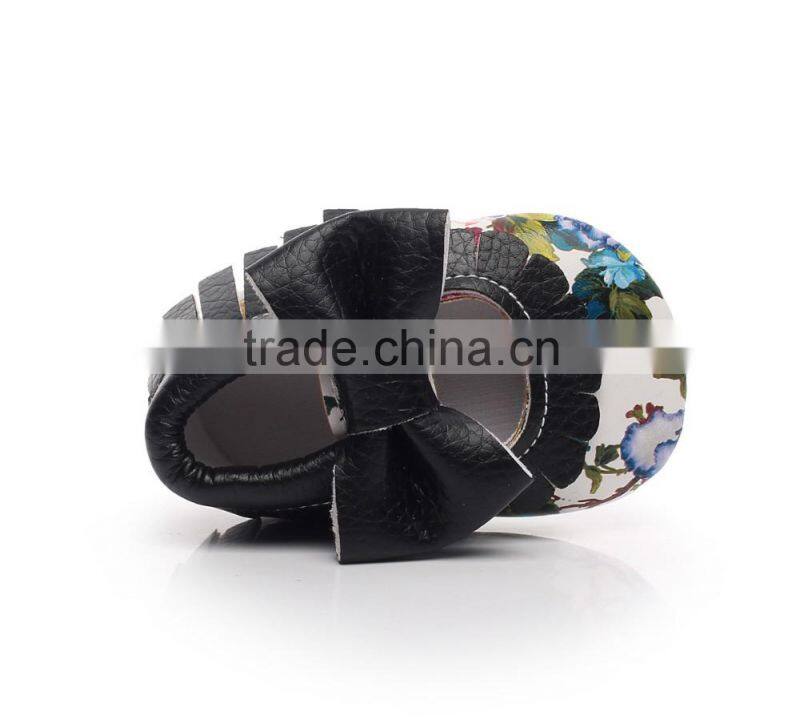 Excellent Design Fashion Simple Cheap price colorful leather babyshoes